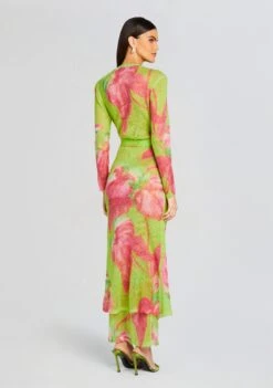 Cruz Knit Duster 10 Cruz Knit Duster -Retrofete Sales Store Ecommerce Crop 24 01 10 CRUZDUSTER LIMEANTHURIUM 0126 ECOMM