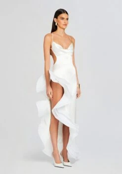 Kailtin Dress -Retrofete Sales Store Ecommerce Crop 24 01 11 KAILTINDRESS WHITE 0308 ECOMM