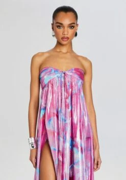 Diondra Silk Dress 11 Diondra Silk Dress -Retrofete Sales Store Ecommerce Crop 24 02 15 DIONDRADRESS PINKPEONY 1208 ECOMM