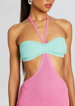 Eloisa Dress -Retrofete Sales Store Ecommerce Crop 24 02 15 ELOISADRESS METALLICCANDYPINK 1564 ECOMM