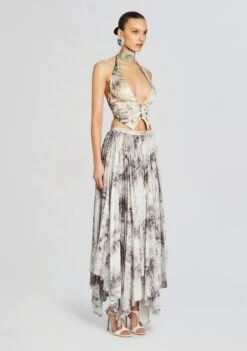 Romy Silk Vest 9 Romy Silk Vest -Retrofete Sales Store Ecommerce Crop 24 02 15 ROMYVEST TRACISKIRT VINTAGESNAKE 597 ECOMM