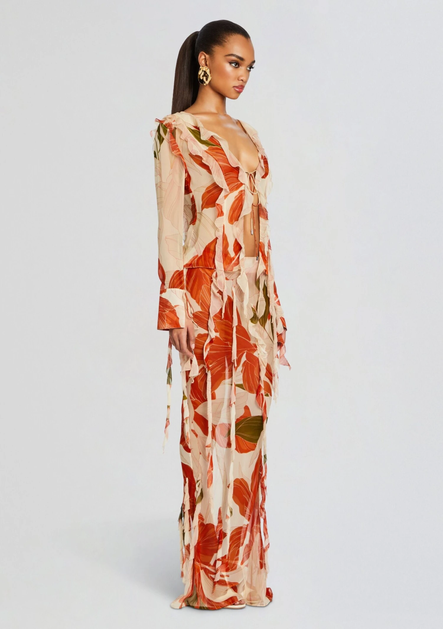 Sybil Silk Skirt 5 Sybil Silk Skirt - Image 3