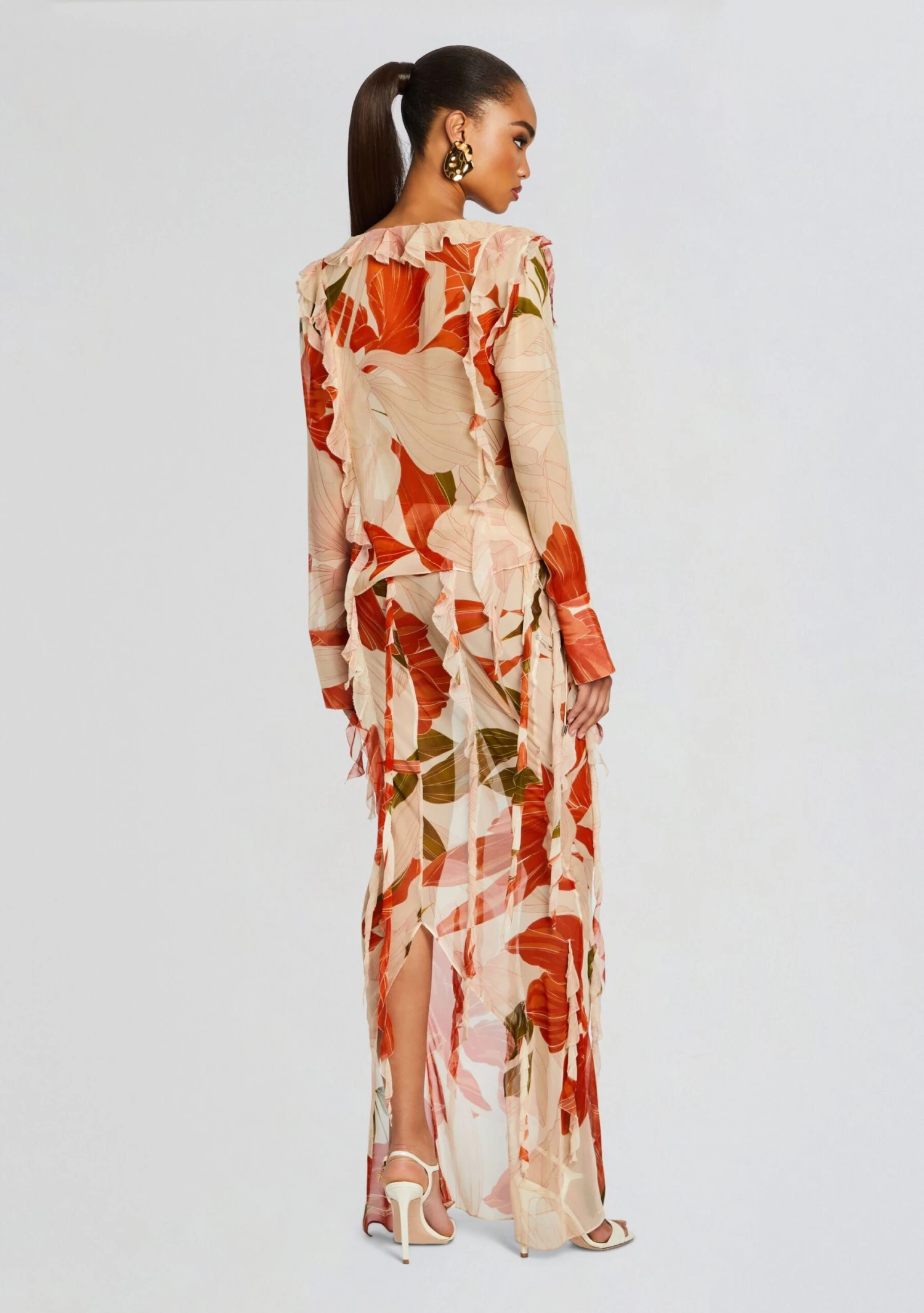 Sybil Silk Skirt 6 Sybil Silk Skirt - Image 4