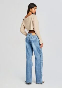 Casey Denim Pant -Retrofete Sales Store Ecommerce Crop 24 02 16 AGNESSWEATER OXFORD CASEYPANT COASTLINE 1277 ECOMM