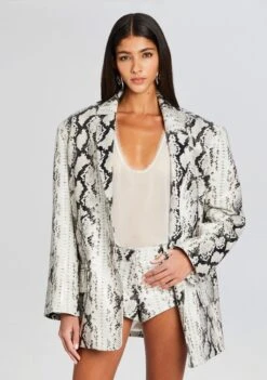 Chloe Leather Blazer