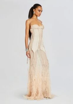 Laken Corset 9 Laken Corset -Retrofete Sales Store Ecommerce Crop 24 02 16 LAKENCORSET LOVETTEDRESS SAND 345 ECOMM