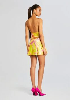 Eden Silk Dress 10 Eden Silk Dress -Retrofete Sales Store Ecommerce Crop 24 02 29 EDENDRESS YELLOWPEONY 2424 ECOMM