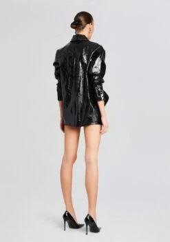 Royce Leather Skirt -Retrofete Sales Store Ecommerce Crop 24 02 29 ROYCESKIRT SHAILISHIRT BLACK 1992 ECOMM