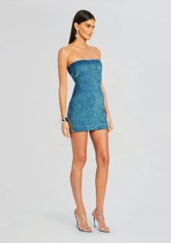 Catherine Sequin Dress 9 Catherine Sequin Dress -Retrofete Sales Store Ecommerce Crop 24 03 12 CATHERINEDRESS PERIWINKLE 1064 ECOMM