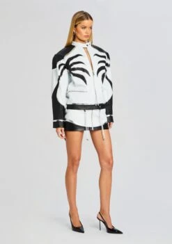 Givana Leather Jacket 9 Givana Leather Jacket -Retrofete Sales Store Ecommerce Crop 24 03 12 SIANSKIRT GIVANAJACKET LIANABELTBAG WHITEBLACK BLACKWHITE 1005 ECOMM