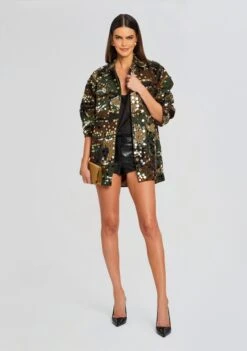 Arlie Embellished Jacket -Retrofete Sales Store Ecommerce Crop 24 03 13 ARLIEJACKET CAMO 1105 ECOMM