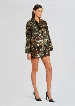 Arlie Embellished Jacket -Retrofete Sales Store Ecommerce Crop 24 03 13 ARLIEJACKET CAMO 1135 ECOMM