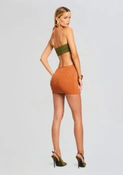 Emmeline Rib Knit Dress 10 Emmeline Rib Knit Dress -Retrofete Sales Store Ecommerce Crop 24 03 13 EMMELINEDRESS METALLICRUST 0981 ECOMM