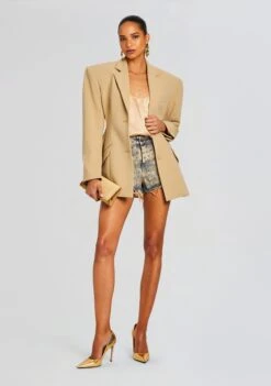 Calyx Embellished Denim Short -Retrofete Sales Store Ecommerce Crop 24 03 26 CALYXSHORT AMALFI 1037 ECOMM