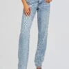 Vero Embellished Denim Pant -Retrofete Sales Store Ecommerce Crop 24 03 27 CLEATANK WHITE VEROPANT TANGIER 1905 ECOMM