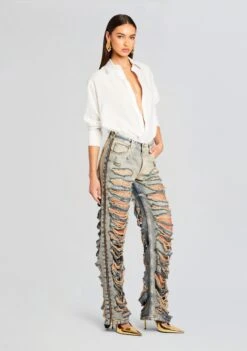 Chanti Denim Pant 9 Chanti Denim Pant -Retrofete Sales Store Ecommerce Crop 24 04 17 CHANTIPANT AMALFI 0869 ECOMM