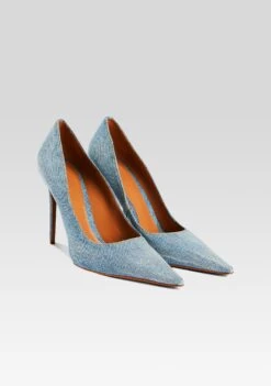 Jasmine Heel -Retrofete Sales Store Ecommerce Crop JasmineHeel Denim 2 ECOMM