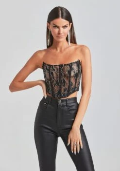 Audrey Embellished Lace Top