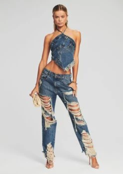 Super Distressed Maggie Jean 11 Super Distressed Maggie Jean -Retrofete Sales Store Ecommerce Crop Retrofete eComm 211201 16 0988 b7d3926a e10d 4a4b 929d ef19b96653a8