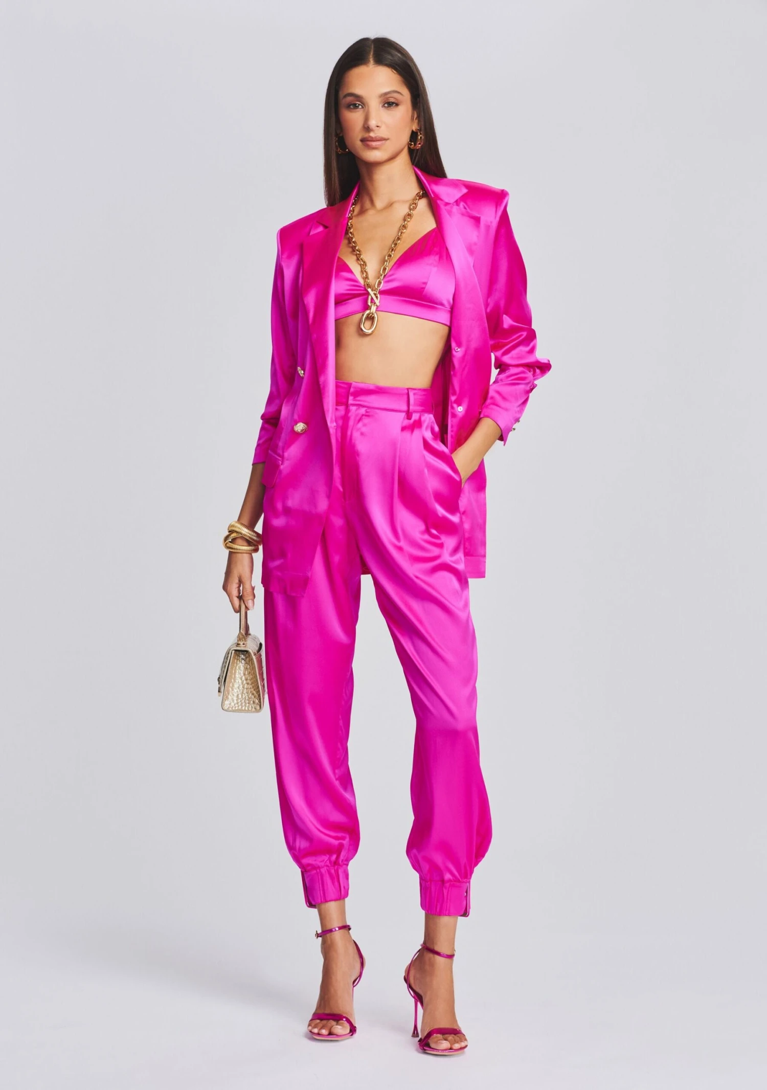 Pandora Silk Blazer 4 Pandora Silk Blazer - Image 2