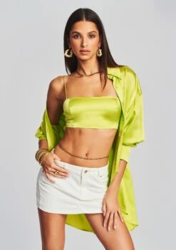 Bec Silk Top -Retrofete Sales Store Ecommerce Crop Retrofete eComm 220712 Set2 Shot16 2300