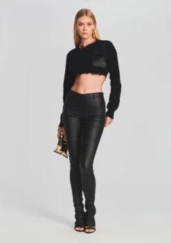 Danica Coated Denim Pant 8 Danica Coated Denim Pant -Retrofete Sales Store Ecommerce Crop Retrofete eComm 220803 Set2 SHOT 22 3263