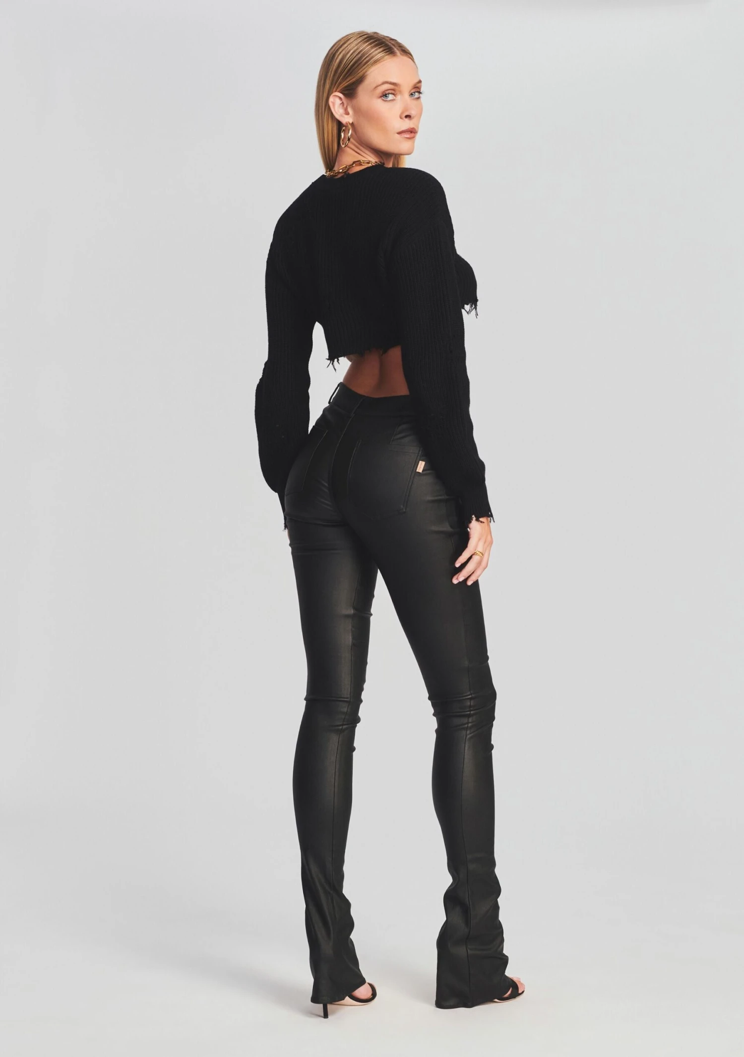 Danica Coated Denim Pant 5 Danica Coated Denim Pant - Image 3