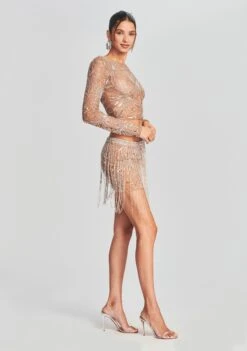 Beatrix Sequin Skirt 10 Beatrix Sequin Skirt -Retrofete Sales Store Ecommerce Crop Retrofete eComm 220803 Set2 SHOT 30 4517