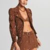Tai Suede Studded Jacket -Retrofete Sales Store Ecommerce Crop Retrofete eComm 220830 Shot 14 0053