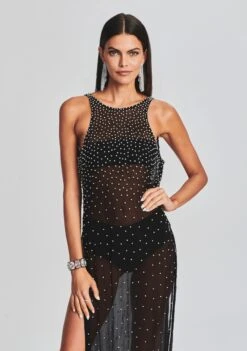 Carmella Embellished Chiffon Dress -Retrofete Sales Store Ecommerce Crop Retrofete eComm 221018 Set2 SHOT 18 2048