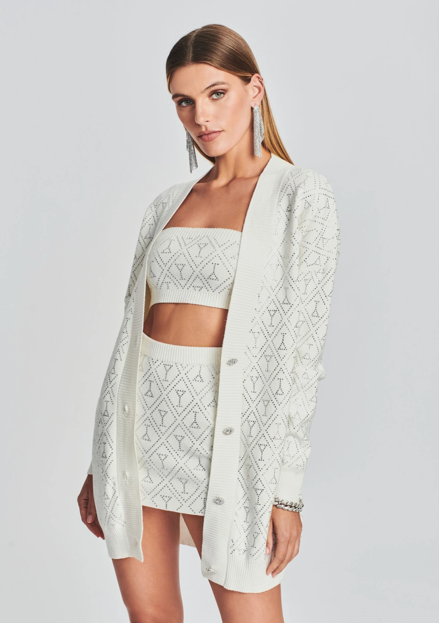 Tess Embellished Knit Cardigan 7 Tess Embellished Knit Cardigan - Image 5