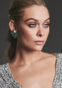 Crystal Clip Earrings 7 Crystal Clip Earrings -Retrofete Sales Store HO21 CLIP EARRING