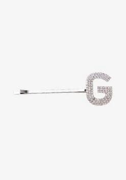 Rhinestone Alphabet Hair Clip 25 Rhinestone Alphabet Hair Clip -Retrofete Sales Store Hair Clip G
